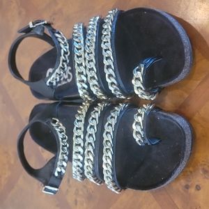 Sam Edelman Circus Alex Chain Sandal sz 9